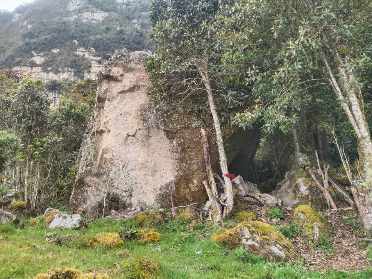 Vista zona de boulders