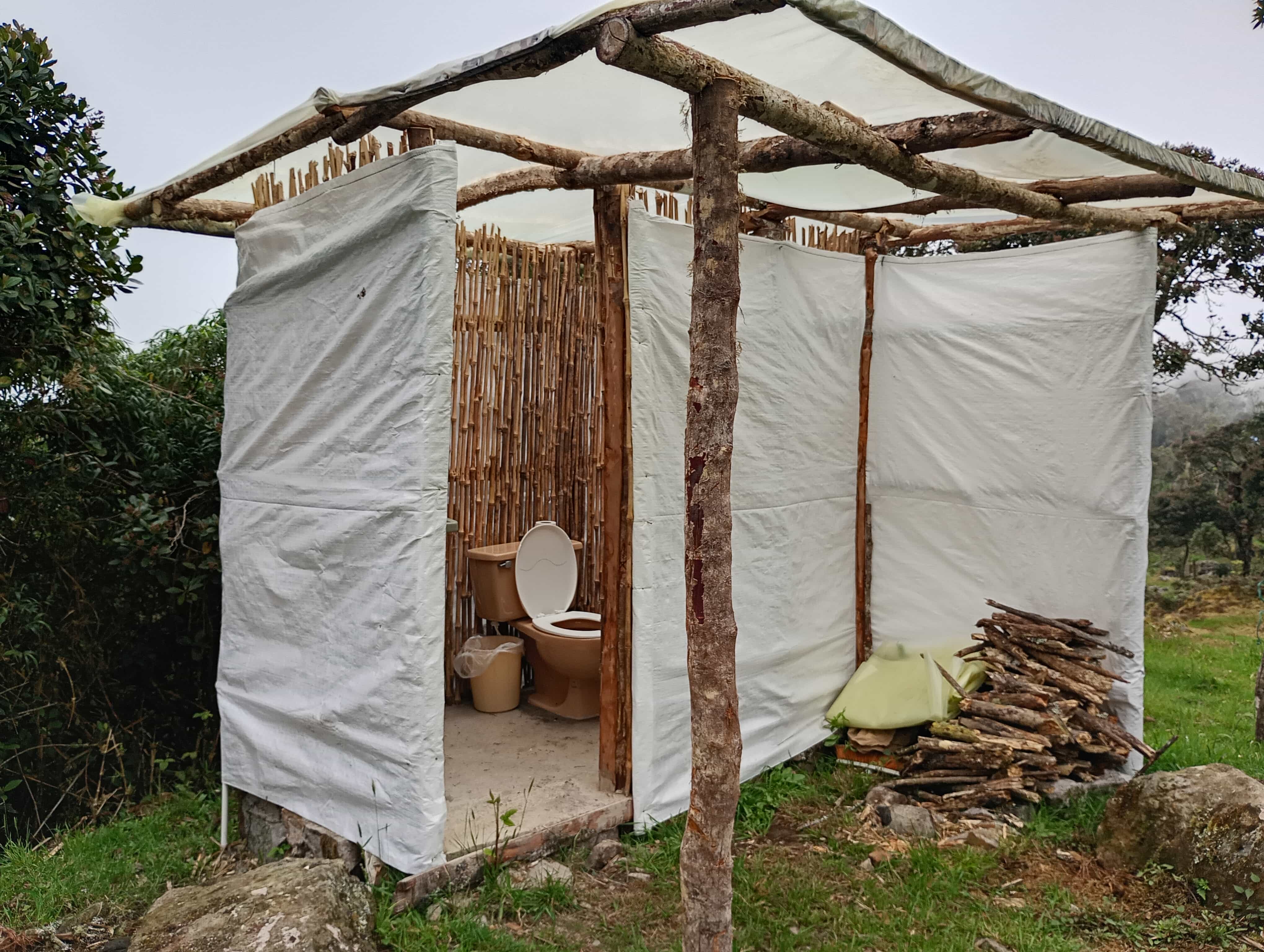 Carpas en el camping