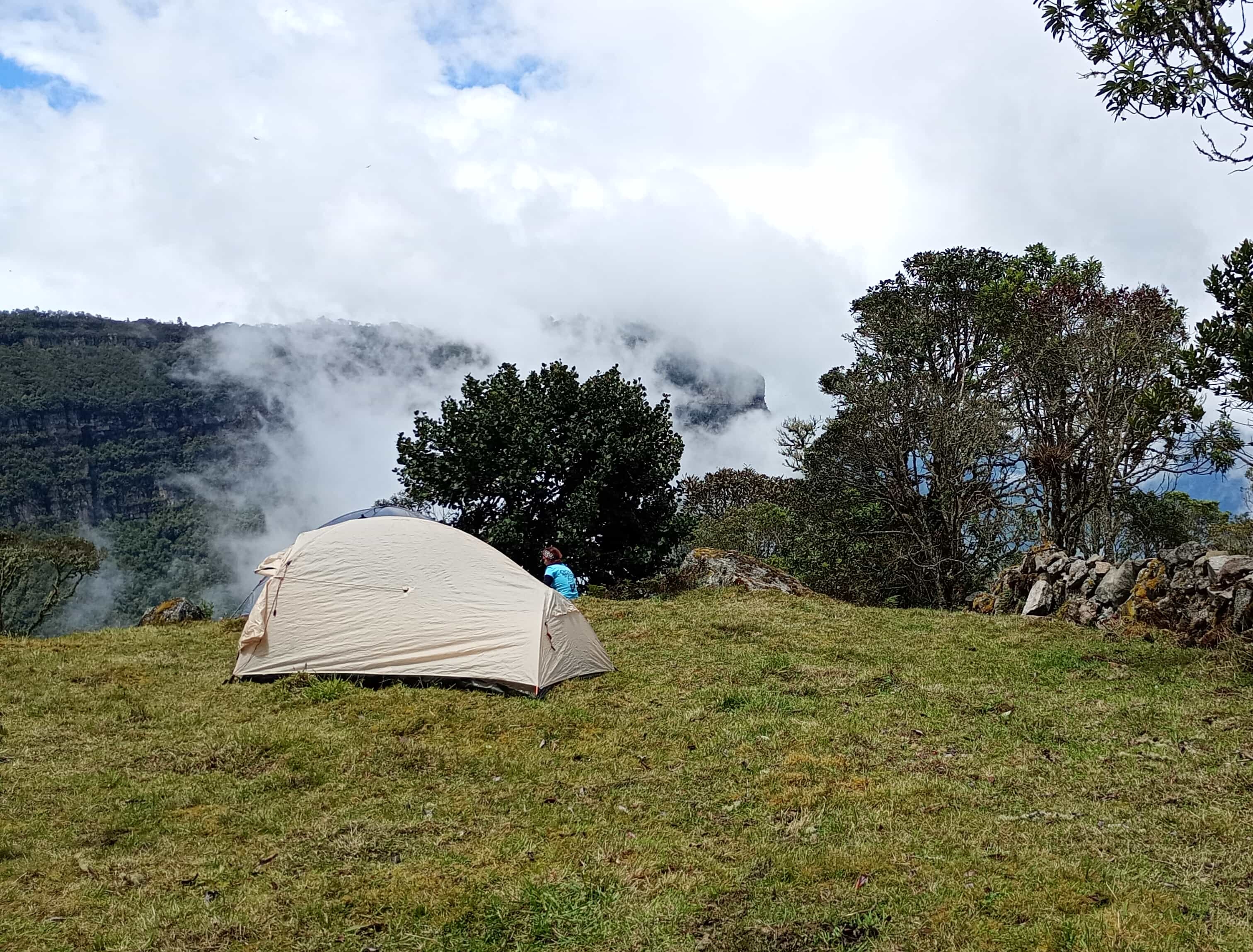 Acampada al aire libre