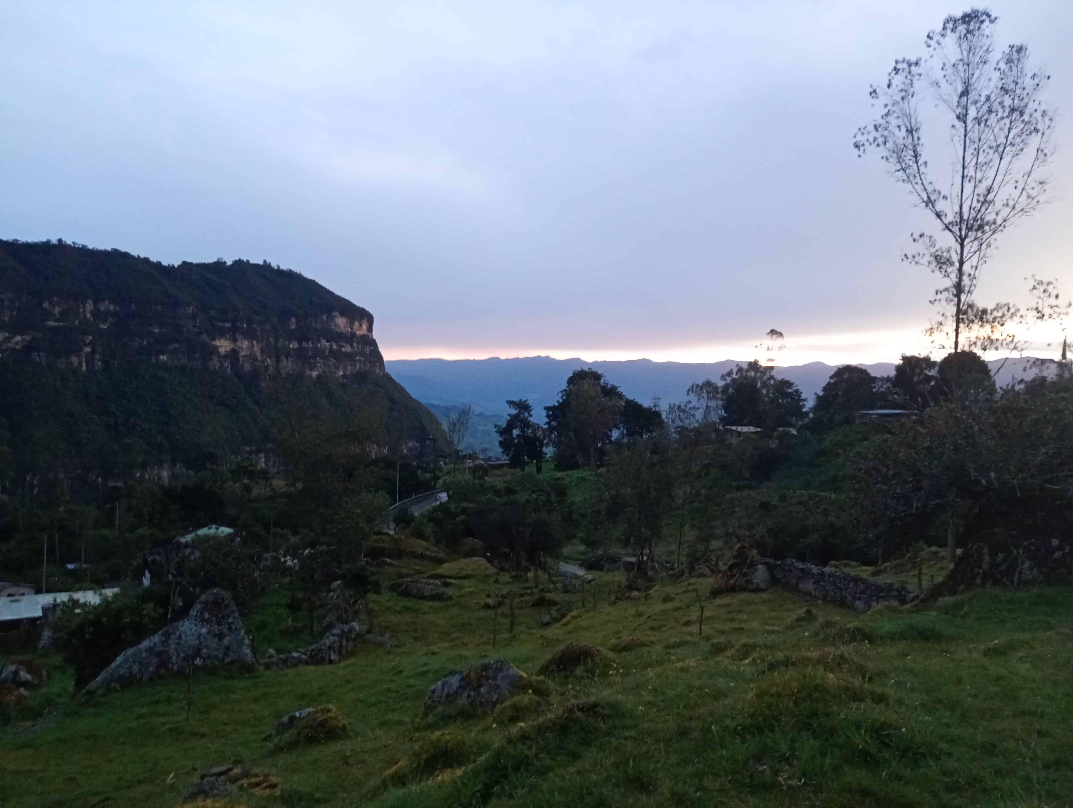 Paisaje montañoso